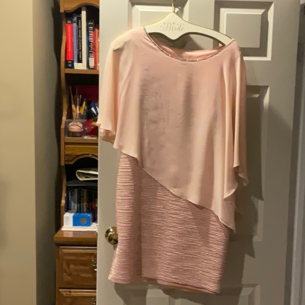 Elegant Pink Women's Dress